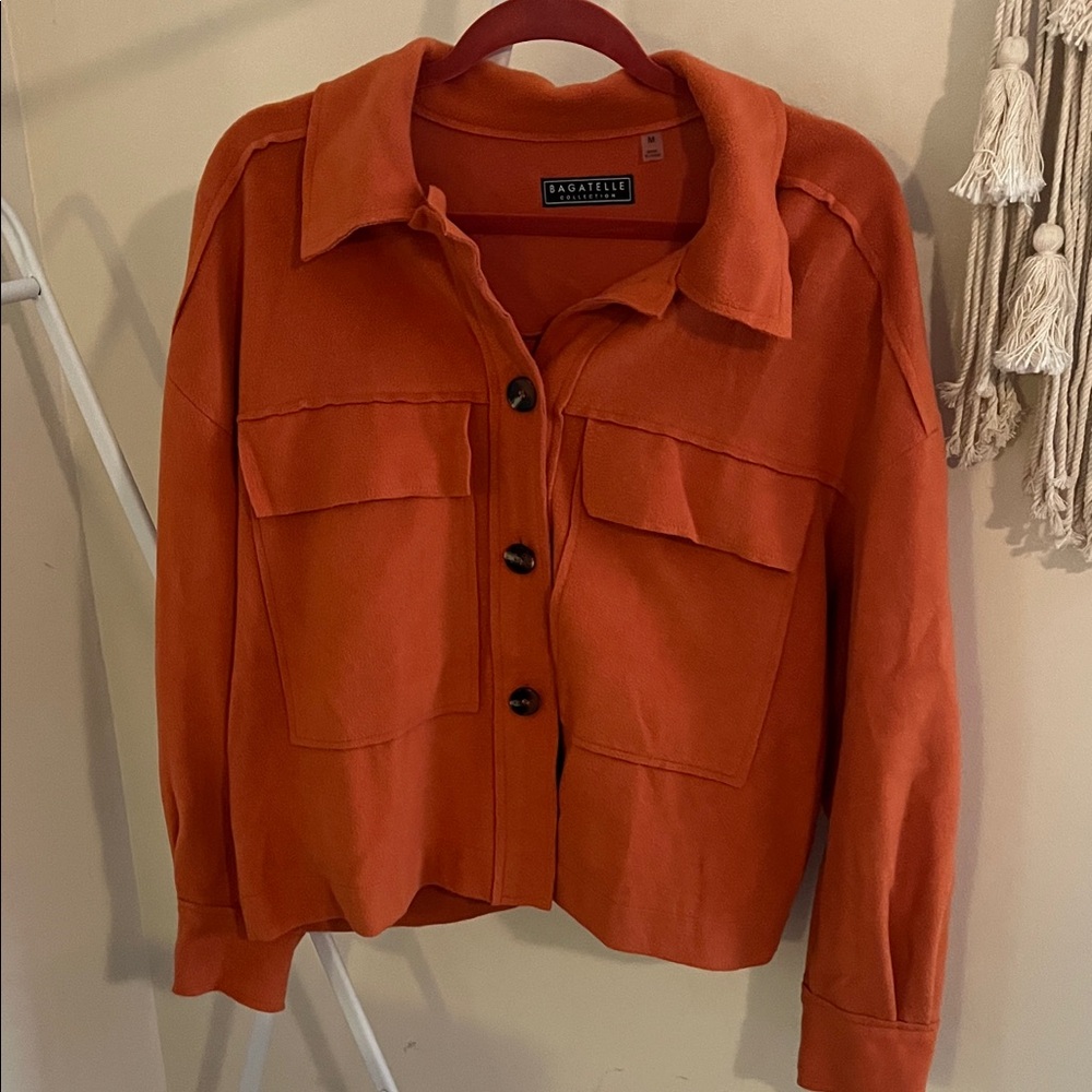 Bagatelle Orange Utility Jacket